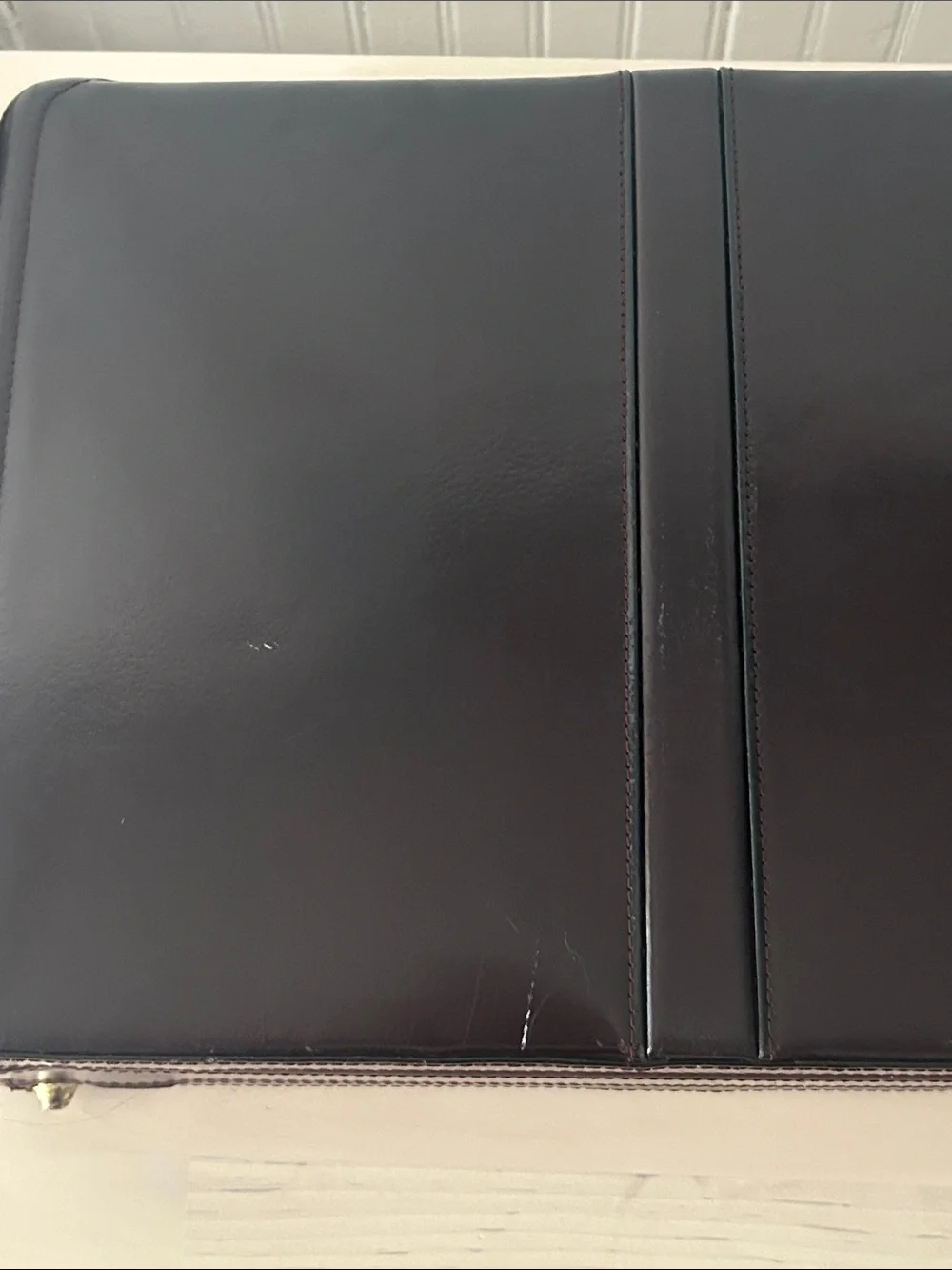 Vintage Heritage Industries Hard-shell Top-grain Leather Briefcase